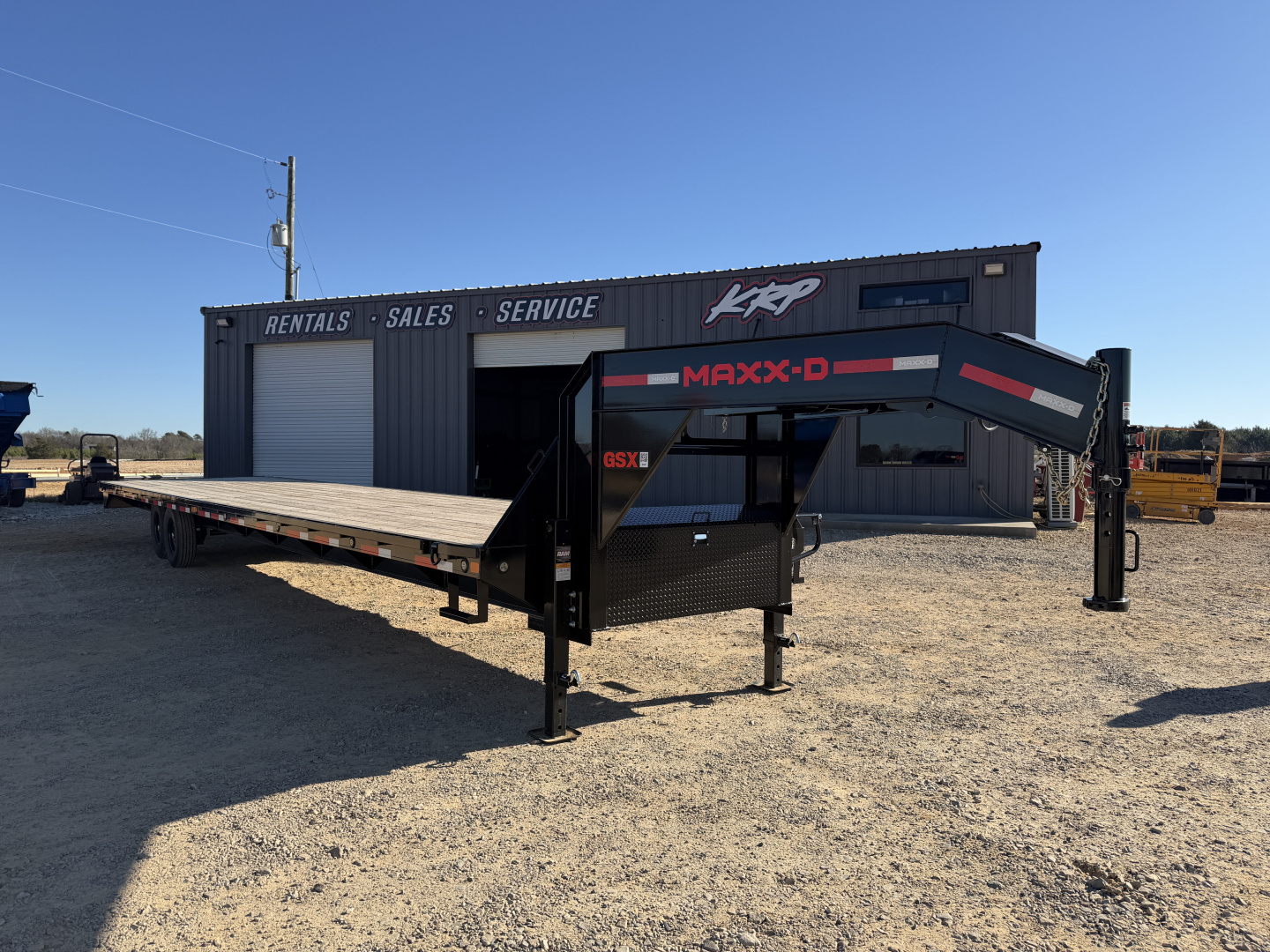 New 2026 MAXX-D GSX10240 SD Flatbed Trailer