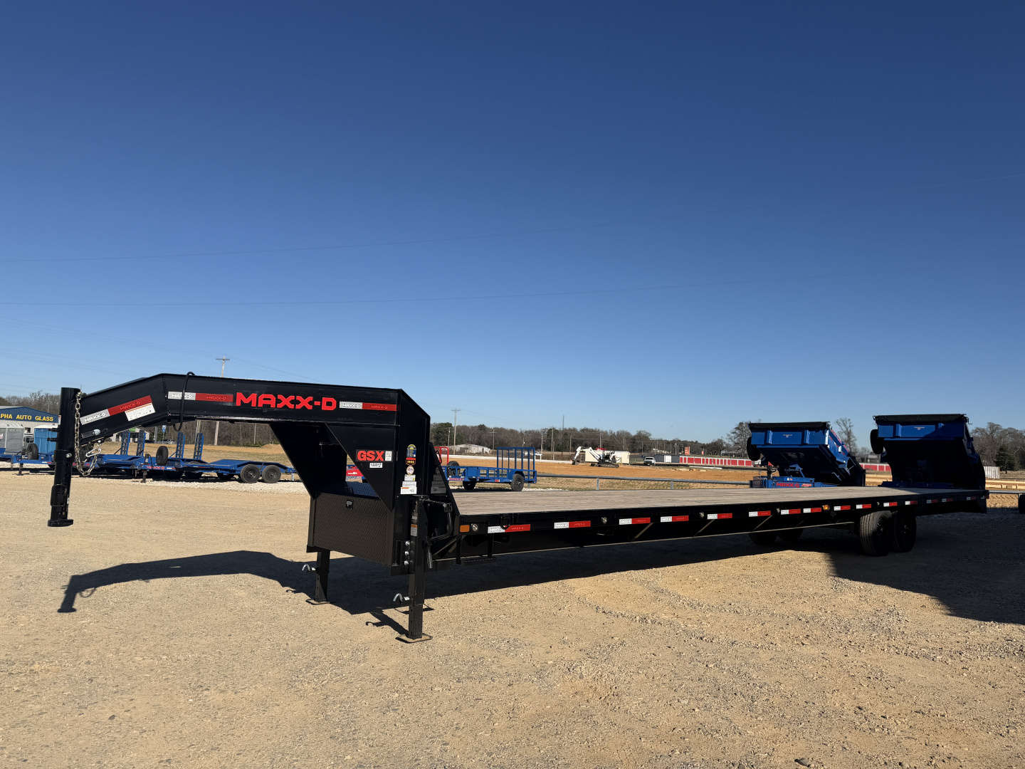 New 2026 MAXX-D GSX10240 SD Flatbed Trailer
