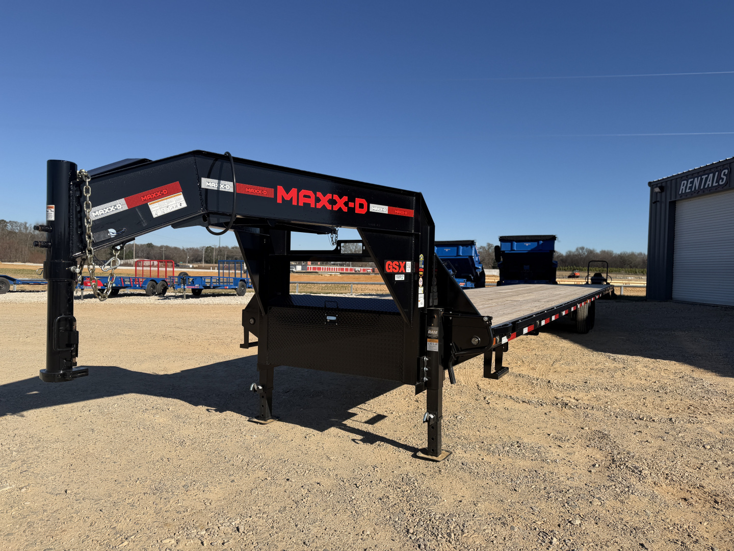 New 2026 MAXX-D GSX10240 SD Flatbed Trailer