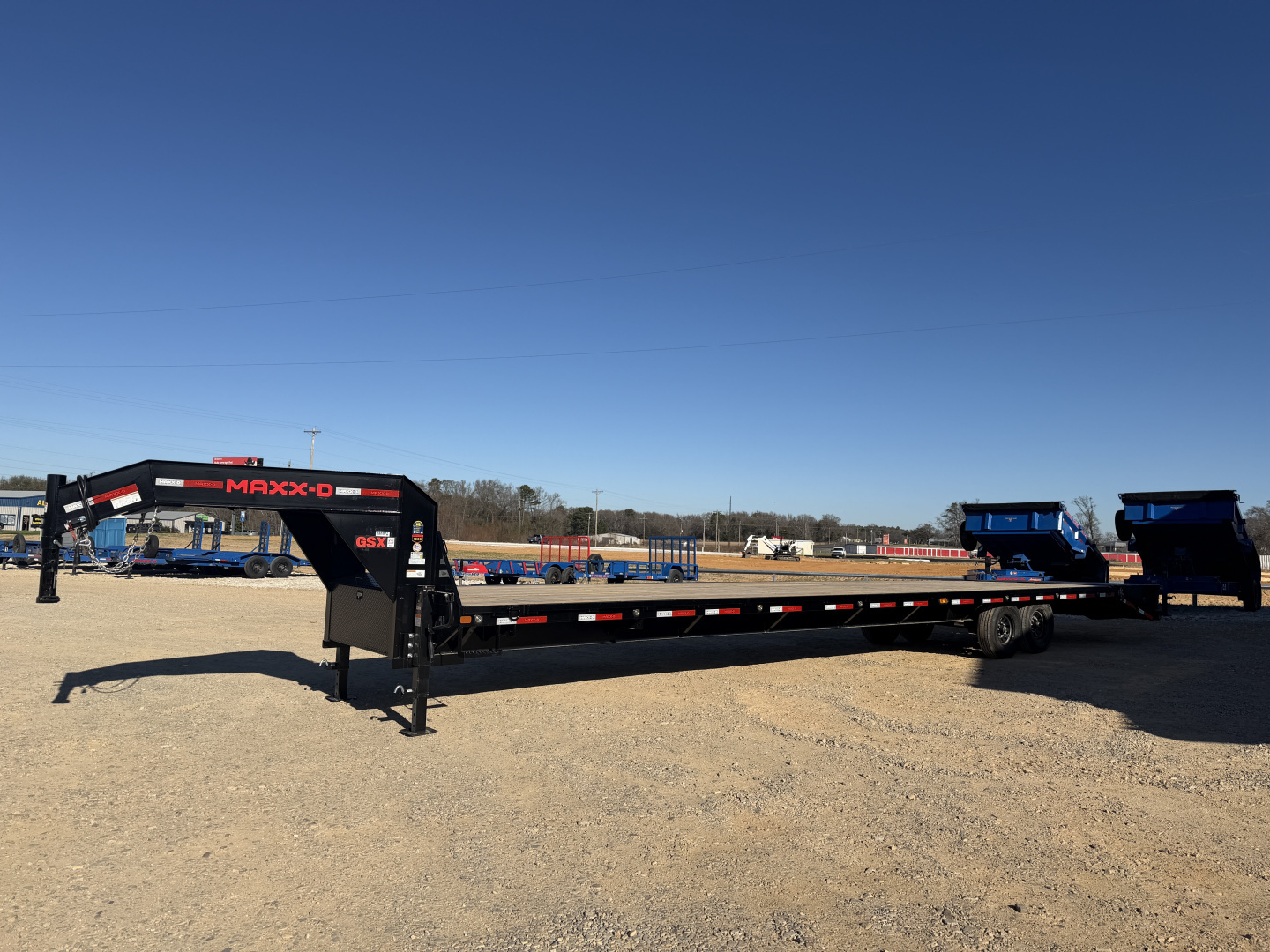 New 2026 MAXX-D GSX10240 MR Flatbed Trailer
