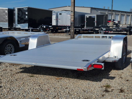 New 2027 Aluma 8214 Heavy Tilt Single Axle Electric Brakes Trailer