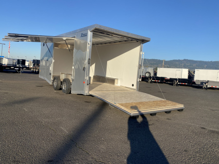 New 2026 ALCOM XPRESS 8.5X20 LOADED Race Trailer w/ Escape Door 7K GVWR