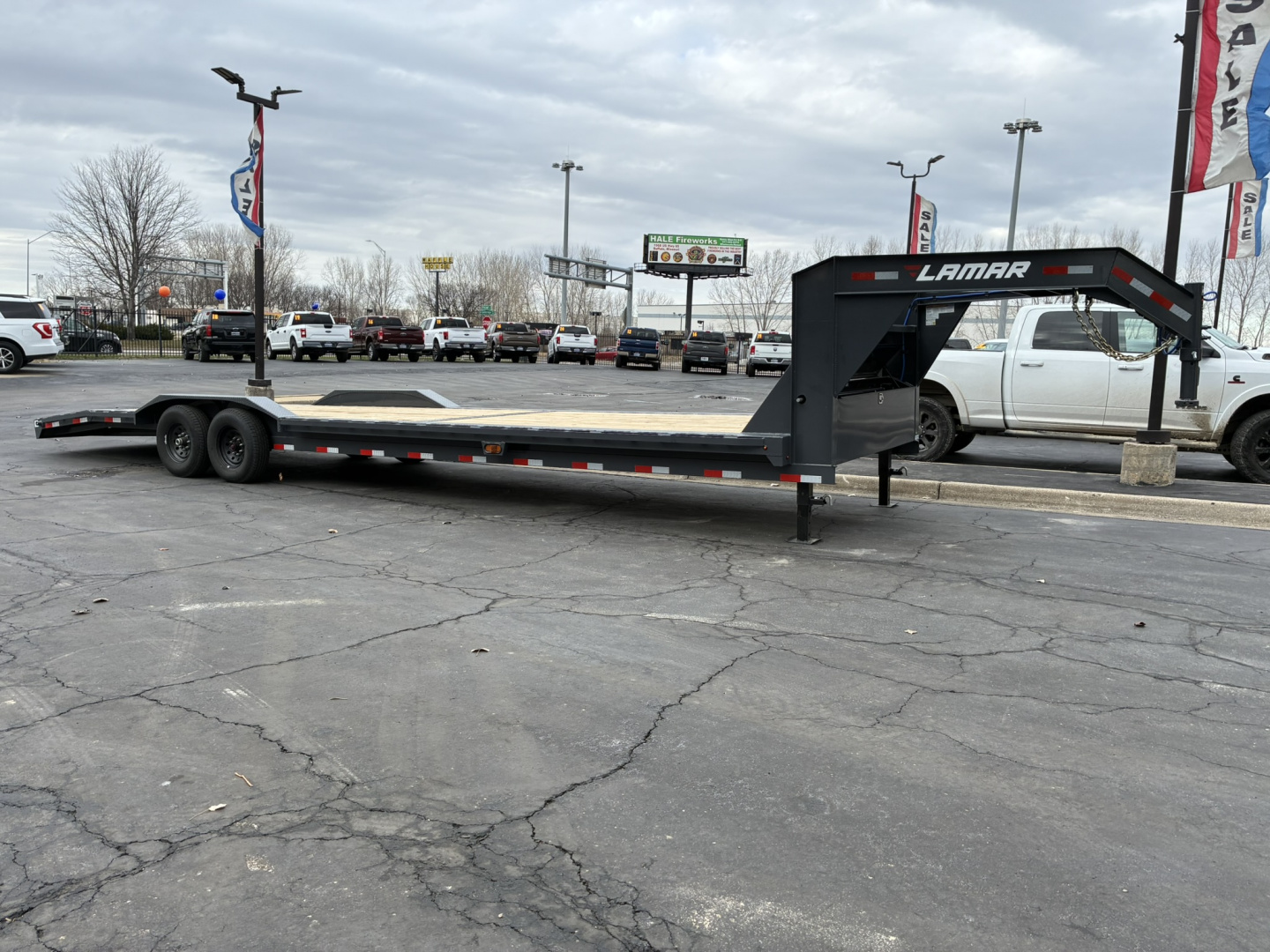 New 2026 Lamar Trailers 102"x32' H8-14K Equipment Trailer