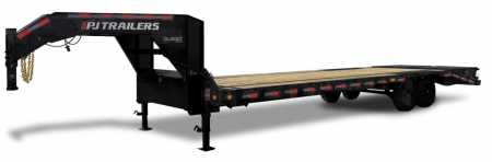 New 2026 PJ Trailers 30' x 102  LQ302 Flatbed Trailer