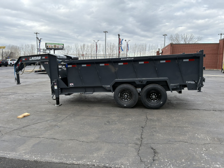 New 2026 Lamar Trailers 83"X14'DT-14K Gooseneck Bodies