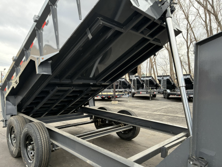 New 2026 Lamar Trailers 83"X14'DT-14K Gooseneck Bodies