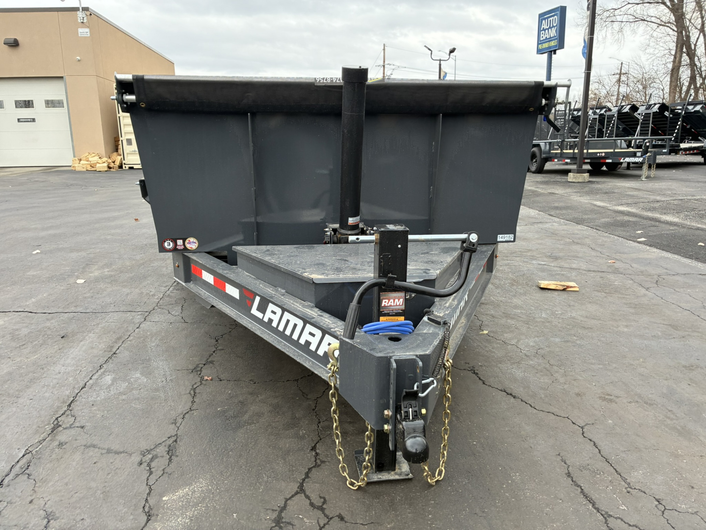 New 2026 Lamar Trailers 13"X14' DT-14K Dump Trailer