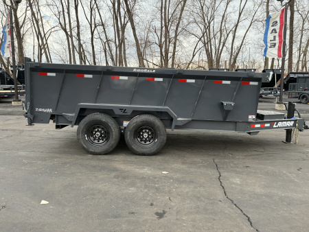 New 2026 Lamar Trailers 13 X14' DT-14K Dump Trailer