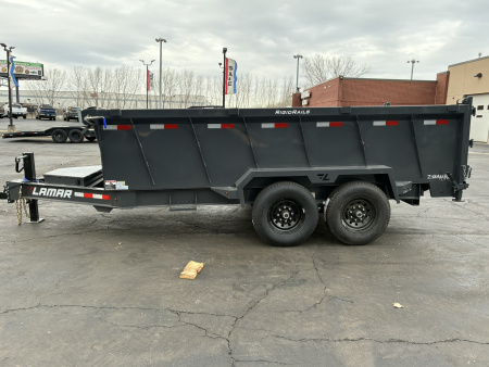 New 2026 Lamar Trailers 13"X14' DT-14K Dump Trailer