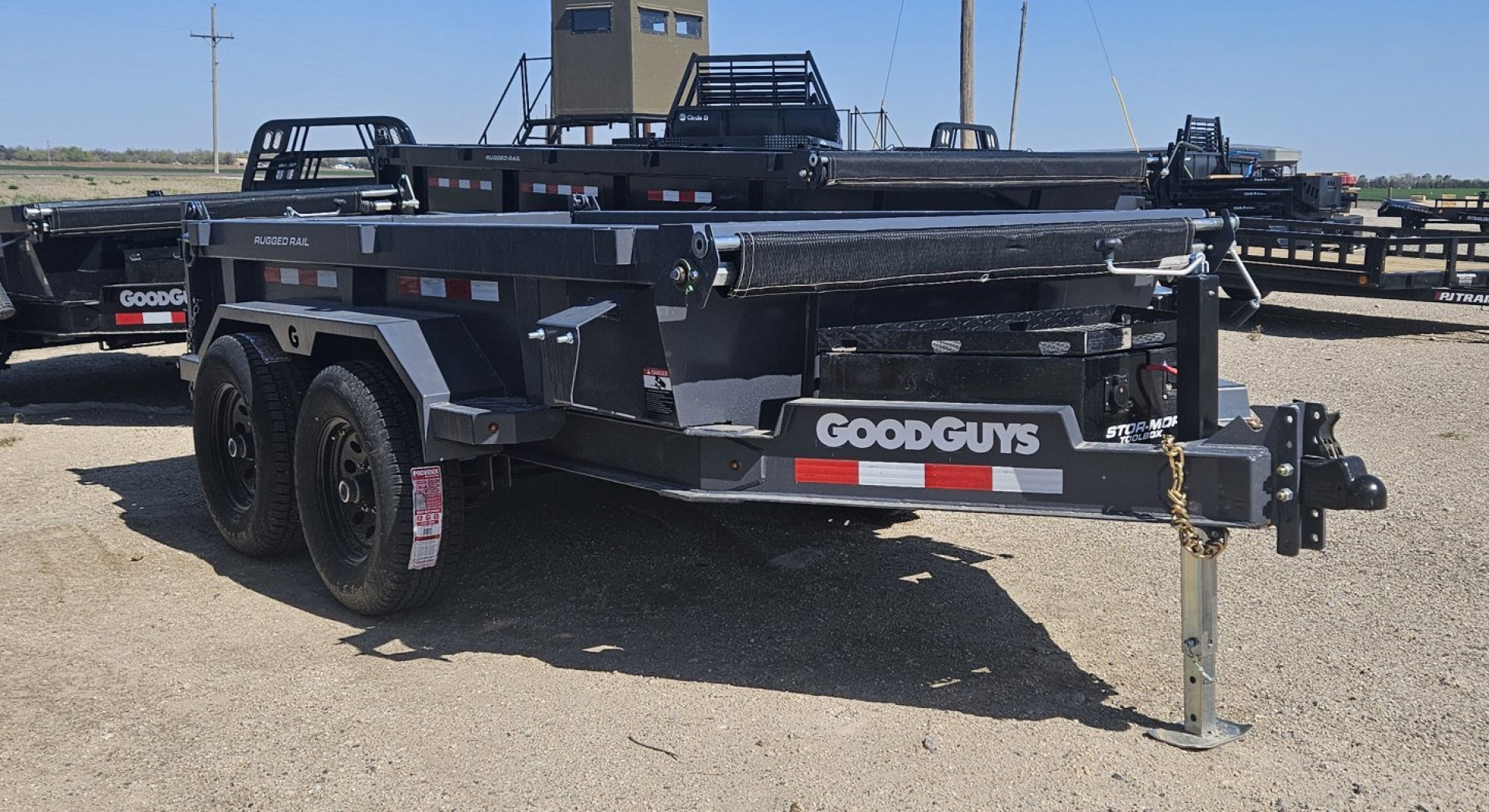 New 2026 Good Guys Trailers 5' x 10' Low-Profile Dump Trailer w/5200# Axles