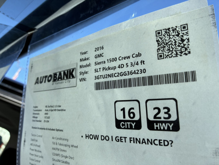 Used 2016 GMC Sierra 1500 Crew Cab Truck