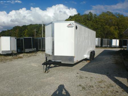 New 2025 American Hauler Arrow 7x16 Deluxe Cargo / Enclosed Trailer