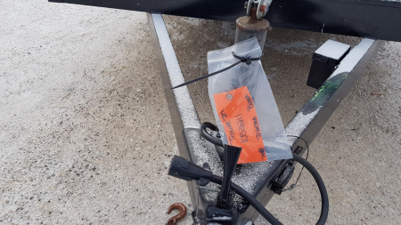 Used 2005 Interstate Manufacturing 7x18 Steel Deck I 10K Equipment Trailer