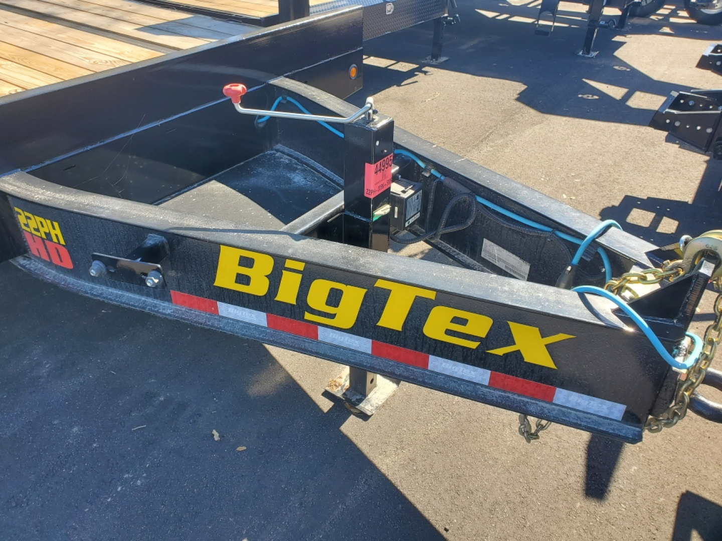 New 2026 Big Tex Trailers 8.5X25(20+5) 22GN DECKOVER WITH DOVETAIL MEGA RAMPS DUALLY TIRE