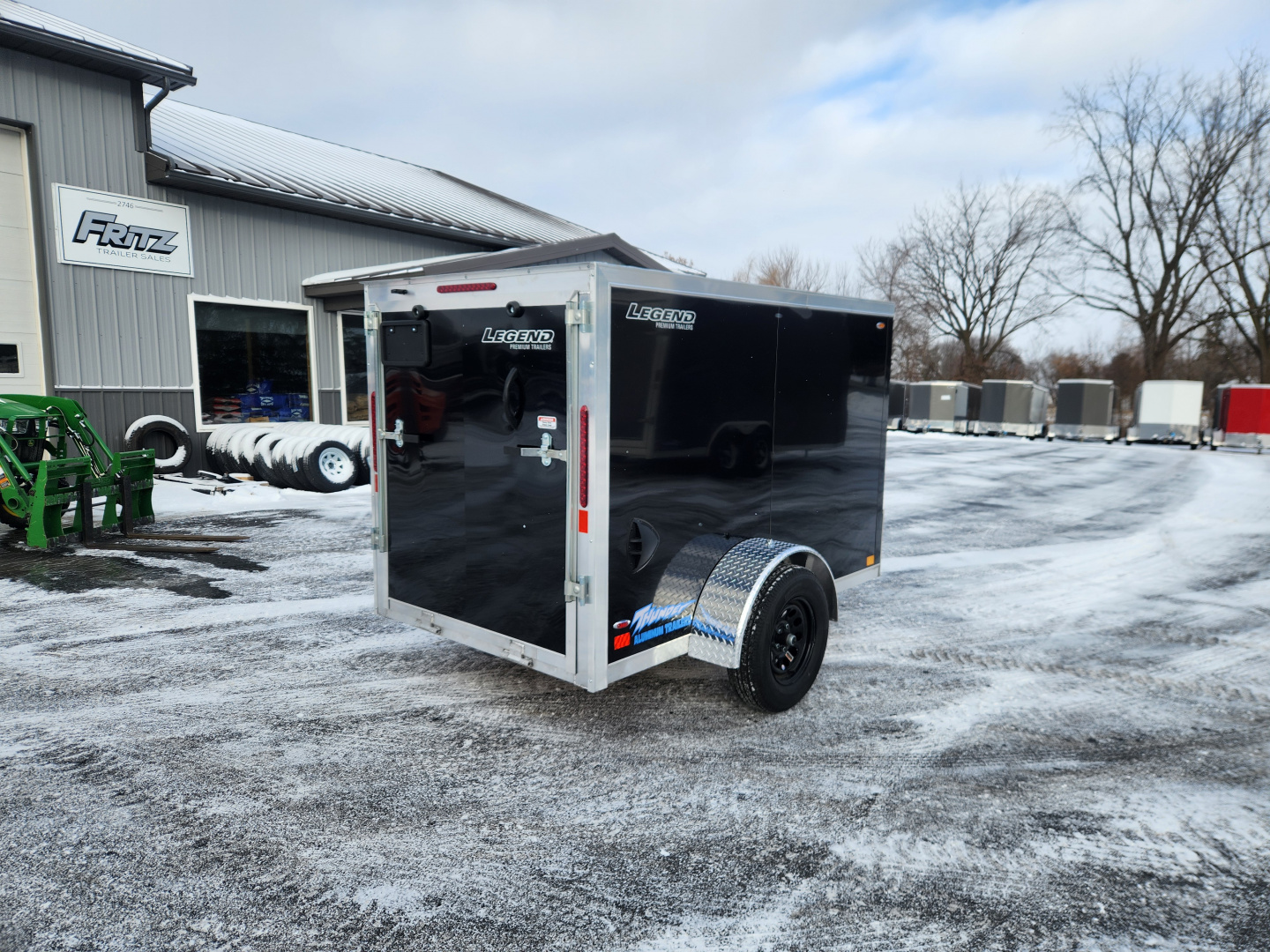 New 2026 LEGEND TRAILERS 5X9TVSA22 Cargo / Enclosed Trailer