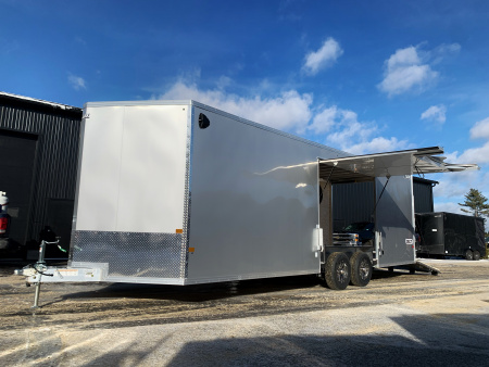 New 2026 High Country 8.5x24+3ft V-Nose - Escape Door / 7' interior height/ Ext. tongue - 9990gvw