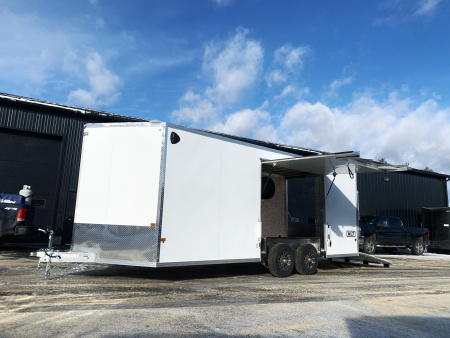 New 2026 High Country 8.5x20+3ft V-Nose - Escape Door / 7' interior height/ Ext. tongue - 9990gvw