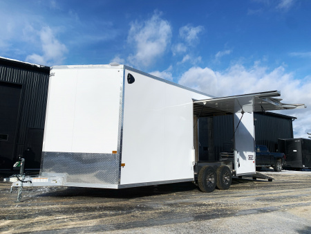 New 2026 High Country 8.5x20+3ft V-Nose - Escape Door / 7' interior height/ Ext. tongue - 9990gvw