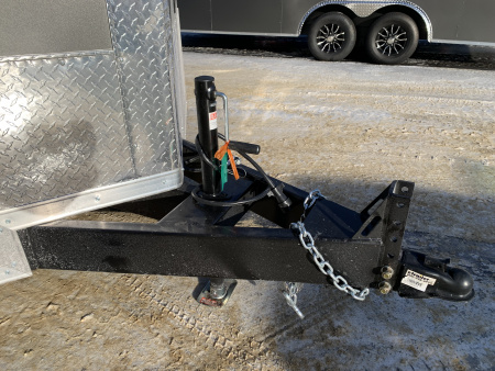 New 2026 Pace American 8.5x18 + 2ft V nose/ Rear Spoiler/ Journey SE / 7' Int. / 16" oc construction - 7000GVW