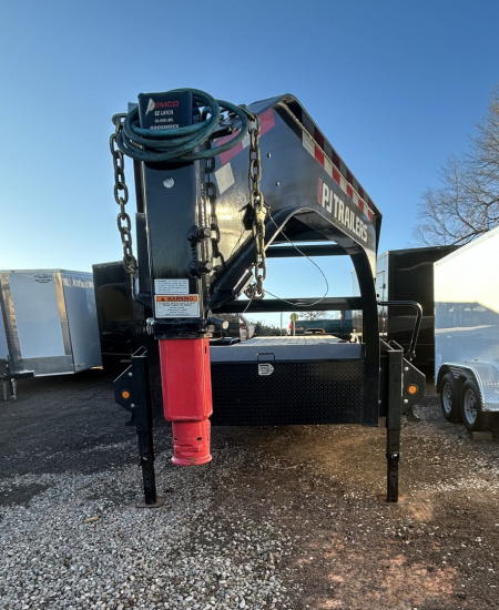 Used USED/ REPO 2025 PJ Trailers 102x40 Tandem Axles Deckover -Trailer -Goose Neck