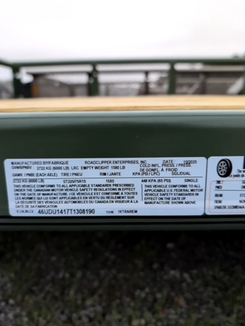 New 2026 Diamond C Trailers PSA106 Utility Trailer