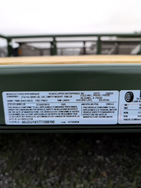 New 2026 Diamond C Trailers PSA106 Utility Trailer