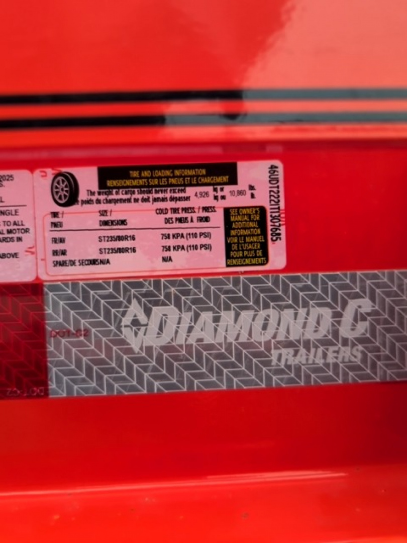New 2026 Diamond C Trailers HDT207 Tilt Trailer