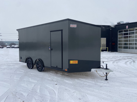 New United UATV 8.5x16 Aluminum Enclosed Trailer