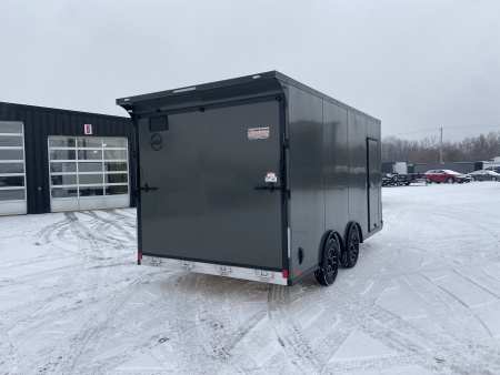 New United UATV 8.5x16 Aluminum Enclosed Trailer