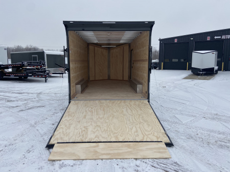 New United UATV 8.5x16 Aluminum Enclosed Trailer