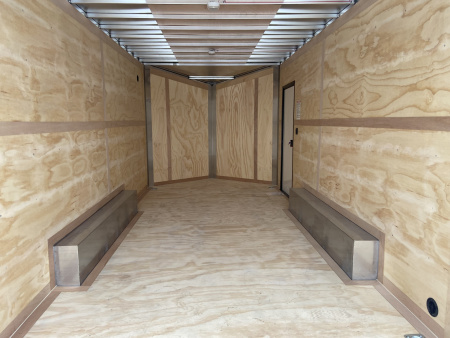 New United UATV 8.5x16 Aluminum Enclosed Trailer