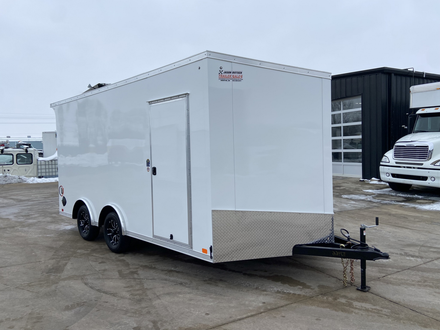 New 2026 United Trailers UJ Cargo / Enclosed Trailer 16'