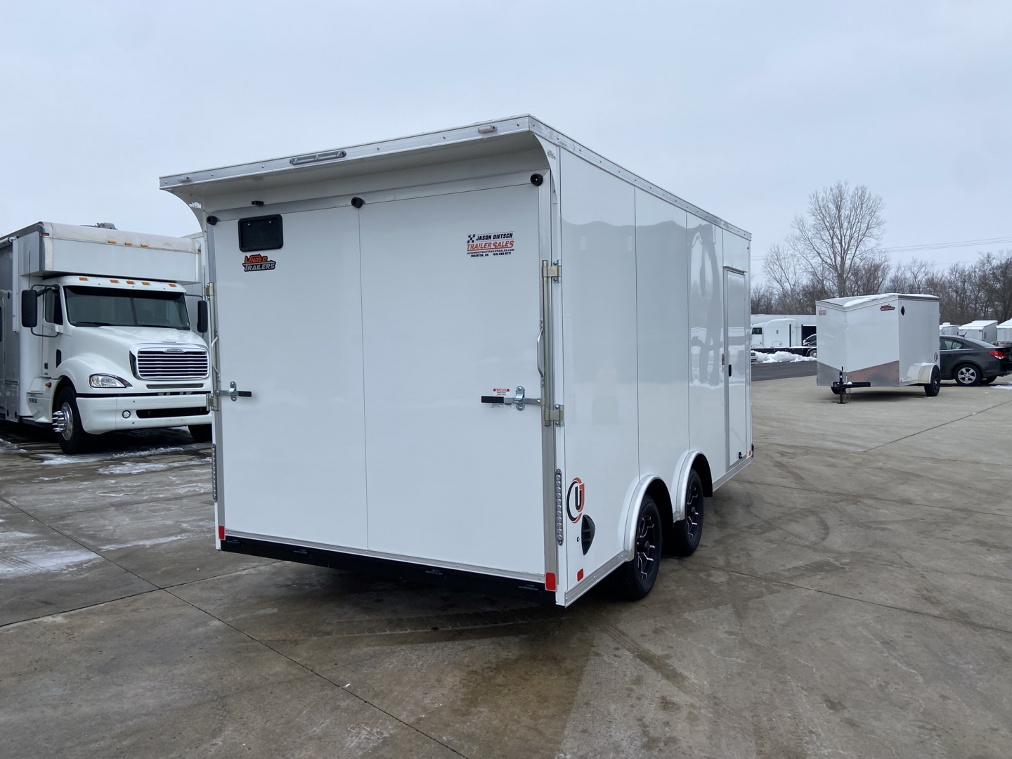 New 2026 United Trailers UJ Cargo / Enclosed Trailer 16'