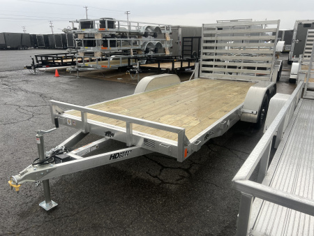 New 2026 Black Rhino UT 7x16 7K - Wood Deck Utility Trailer