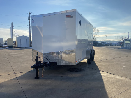 New United 14' UJ V-Nose Enclosed Cargo Trailer