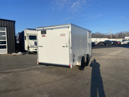 New United 14' UJ V-Nose Enclosed Cargo Trailer