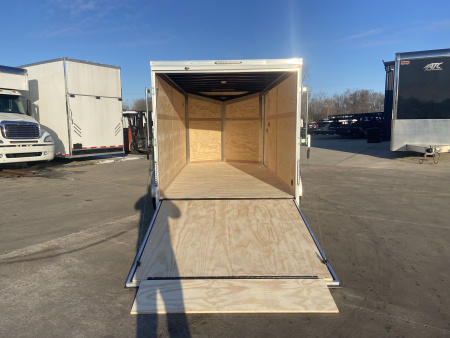 New United 14' UJ V-Nose Enclosed Cargo Trailer