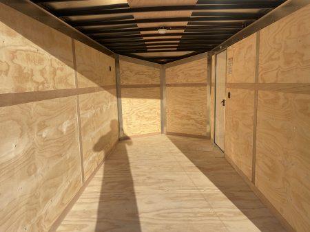 New United 14' UJ V-Nose Enclosed Cargo Trailer