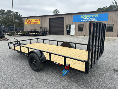 New 2026 6.5X14 SINGLE AXLE UTILITY TRAILER
