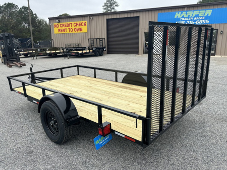 New 2026 6.5X12 SINGLE AXLE UTILITY TRAILER
