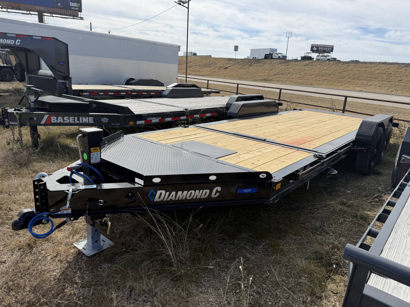 New 2026 Diamond C Trailers HDT207 82X20 Tilt Trailer