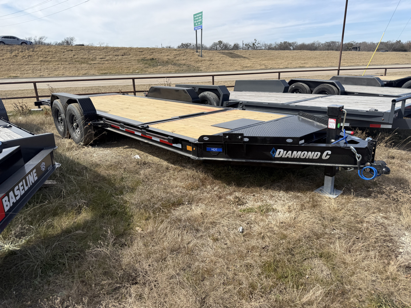New 2026 Diamond C Trailers HDT207 82X20 Tilt Trailer