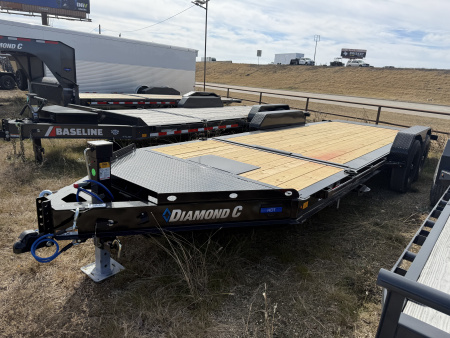 New 2026 Diamond C Trailers HDT207 82X20 Tilt Trailer