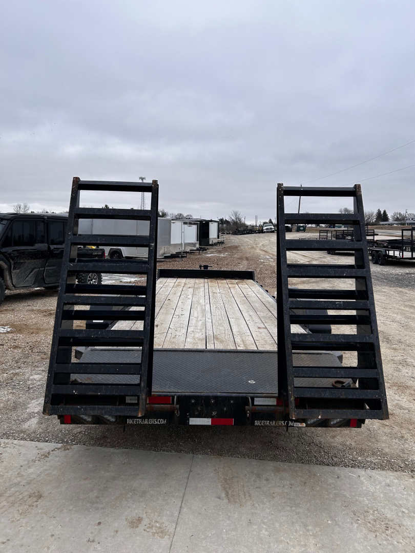 Used 2023 Rice Trailers 82X20 Rice HD 16K GVWR Equipment Trailer