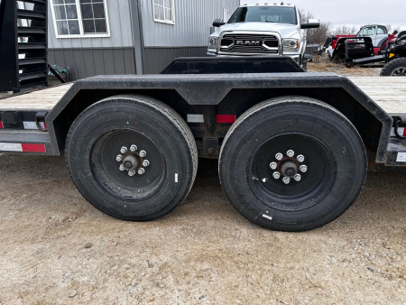 Used 2023 Rice Trailers 82X20 Rice HD 16K GVWR Equipment Trailer