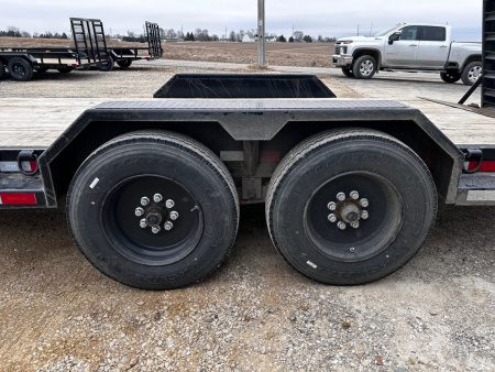 Used 2023 Rice Trailers 82X20 Rice HD 16K GVWR Equipment Trailer