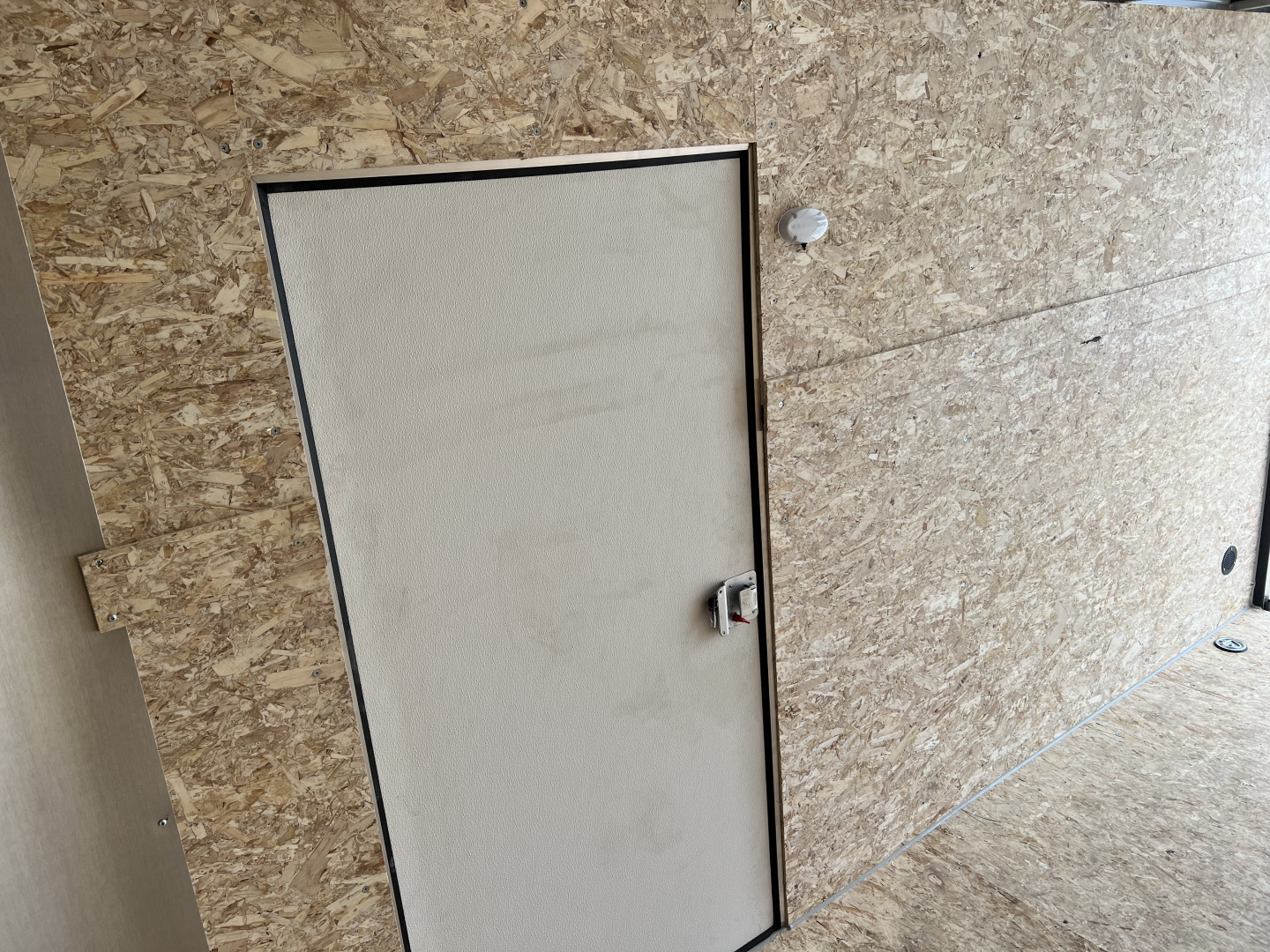 New 2026 Bighorn R&M 6x12 + 2V 6 inches Taller 78” Enclosed Rear Ramp Cargo Trailer