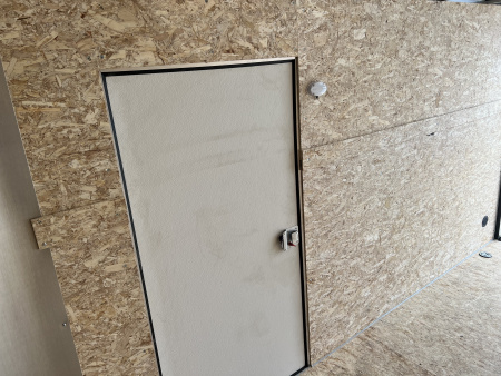 New 2026 Bighorn R&M 6x12 + 2V 6 inches Taller 78” Enclosed Rear Ramp Cargo Trailer