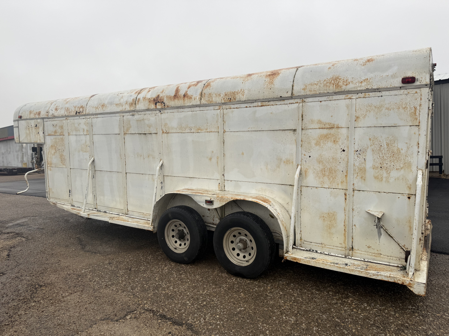 Consignment 1982 Homemade SHOPMADE 20X6 GN Cargo / Enclosed Trailer