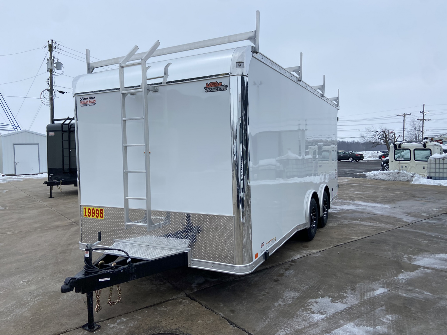 New 2026 United UXT 8.5X20 Contractor Trailer